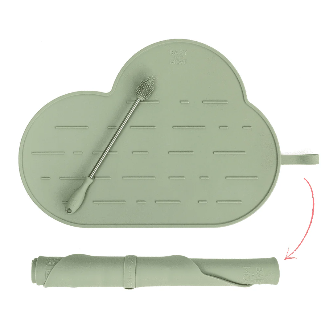 Baby on the Move Yummy Clean Set - Praktische schoonmaakset voor flessen en accessoires - Afbeelding 2