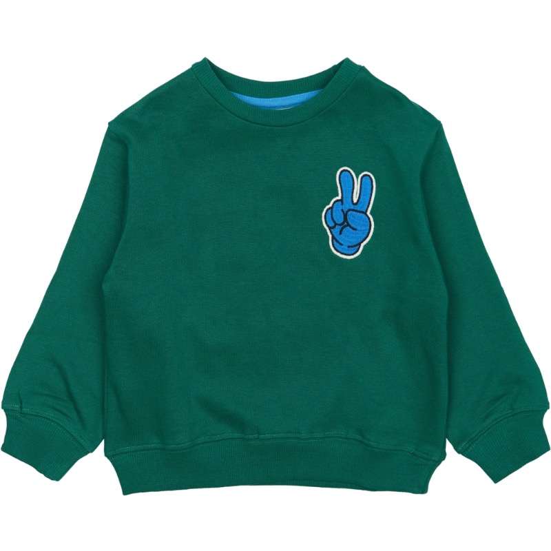 THE NEW Phineas Sweatshirt Alpine Green - Afbeelding 2