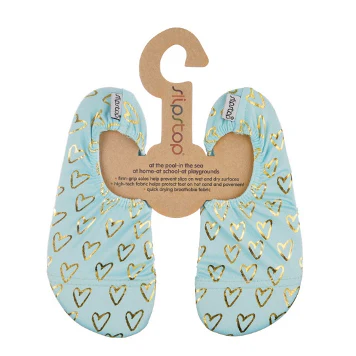 Slipstop Maya - Goud hartje zeegroen - Afbeelding 2