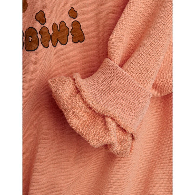 Mini Rodini Doggies sweatshirt pink - Afbeelding 5