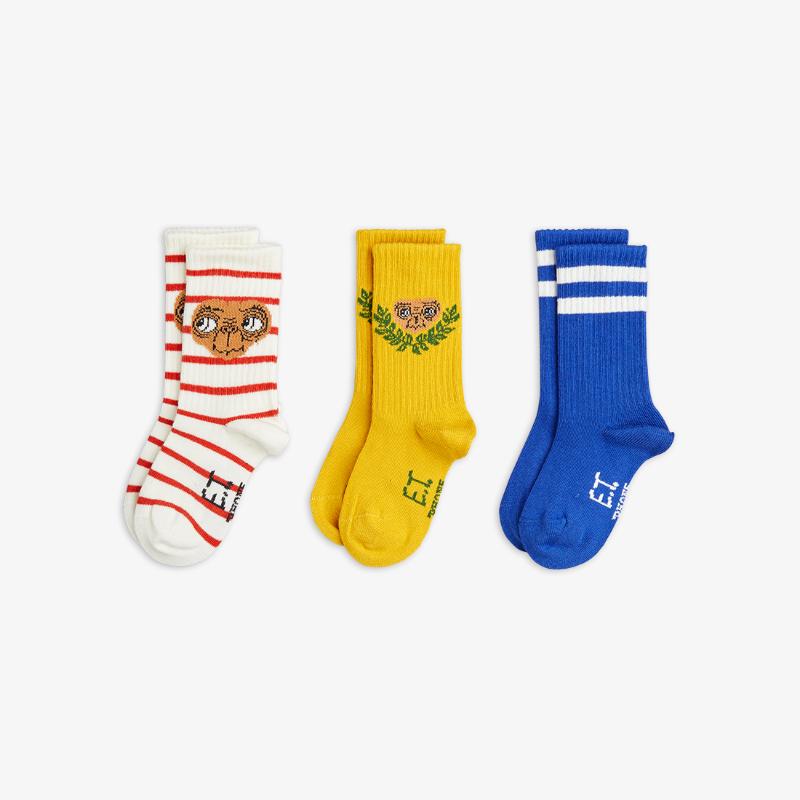 Mini Rodini ET 3-pack socks - Afbeelding 2