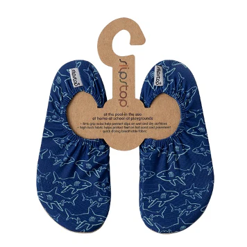 Slipstop Bull shark - donkerblauwe haaien - Afbeelding 2