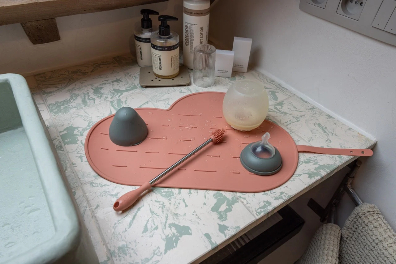 Baby on the Move Yummy Clean Set - Praktische schoonmaakset voor flessen en accessoires - Afbeelding 3