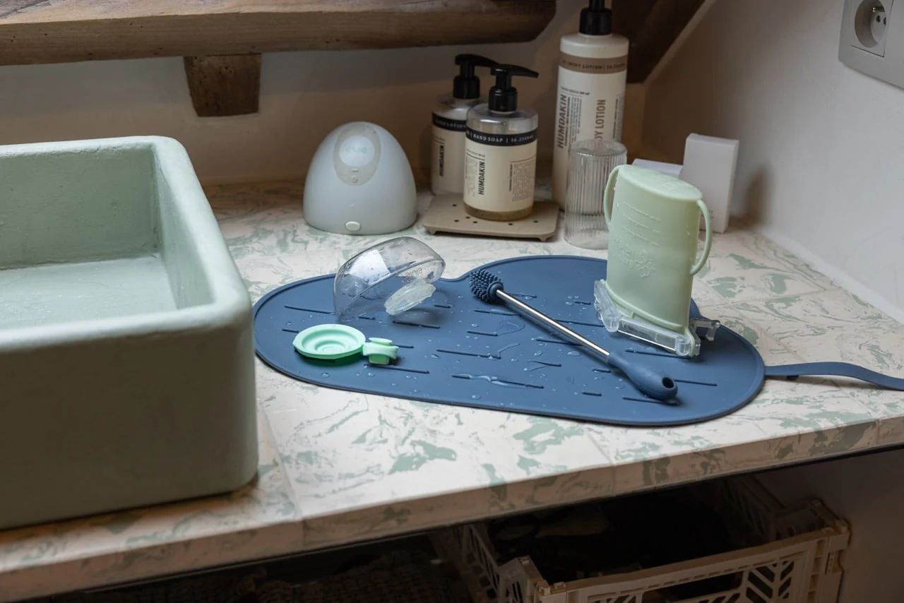 Baby on the Move Yummy Clean Set - Praktische schoonmaakset voor flessen en accessoires - Afbeelding 4