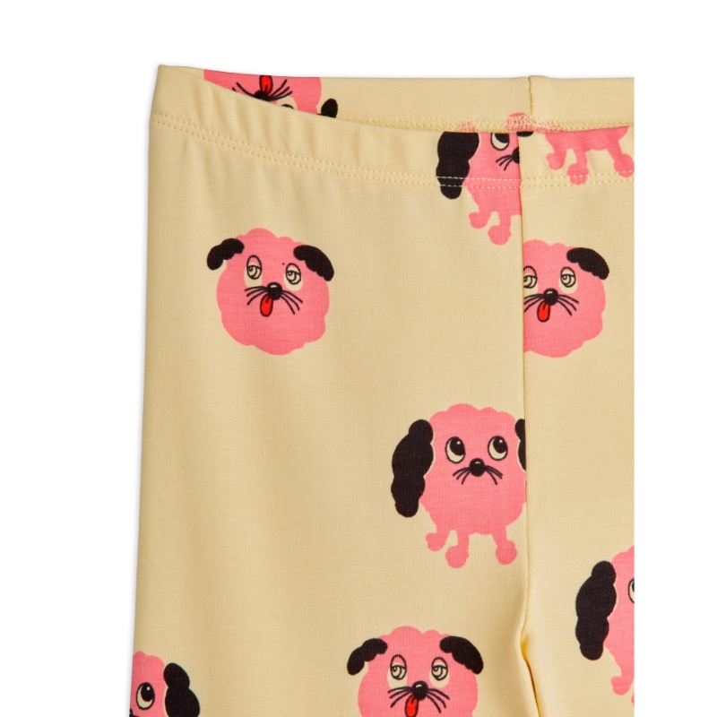 Mini Rodini Doggies Legging Yellow - Afbeelding 3