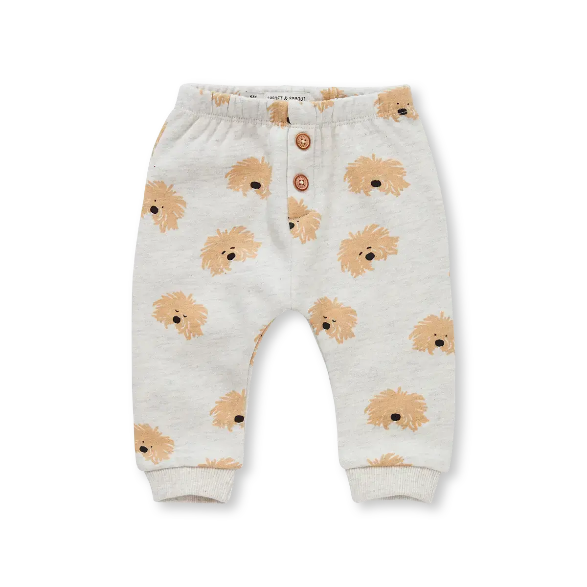 Sproet & Sprout baby sweatpants dog print - Afbeelding 2