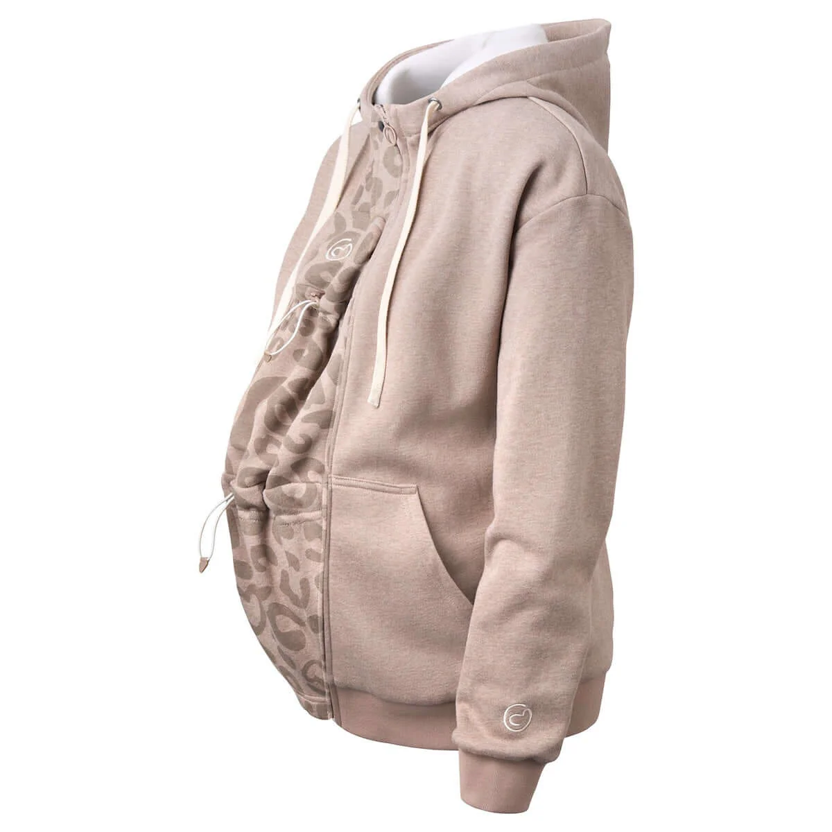 Mamalila Babywearing hoodie London - Sand - Afbeelding 9