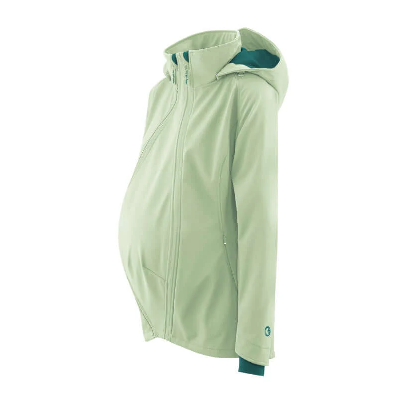 Mamalila Softshell Baby Draagjas Allrounder - Mint - Afbeelding 7