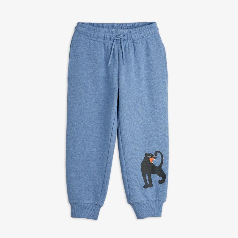 Mini Rodini Panther melange sweatpants - Afbeelding 2