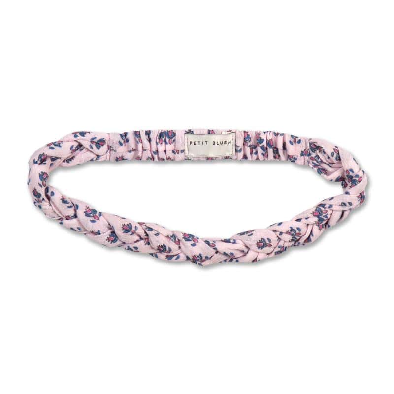Petit Blush Braided Headband Rosa - Afbeelding 2