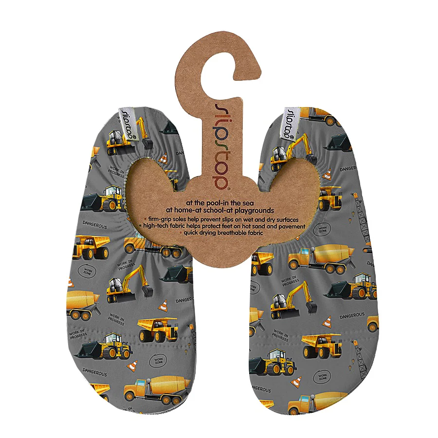 Slipstop Mixer - grijs met bouwmachines - Afbeelding 2