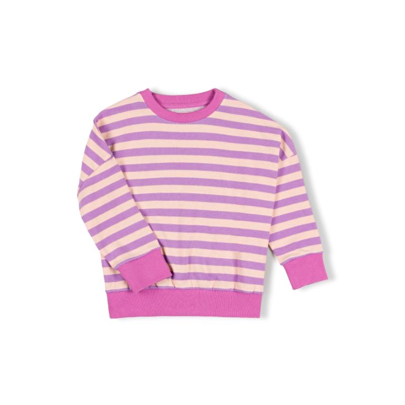 Nixnut Rel Sweater Iris Stripe - Afbeelding 2