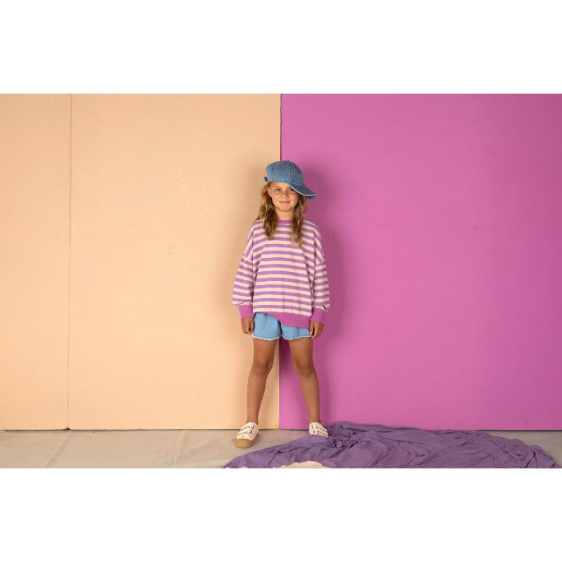 Nixnut Rel Sweater Iris Stripe - Afbeelding 5