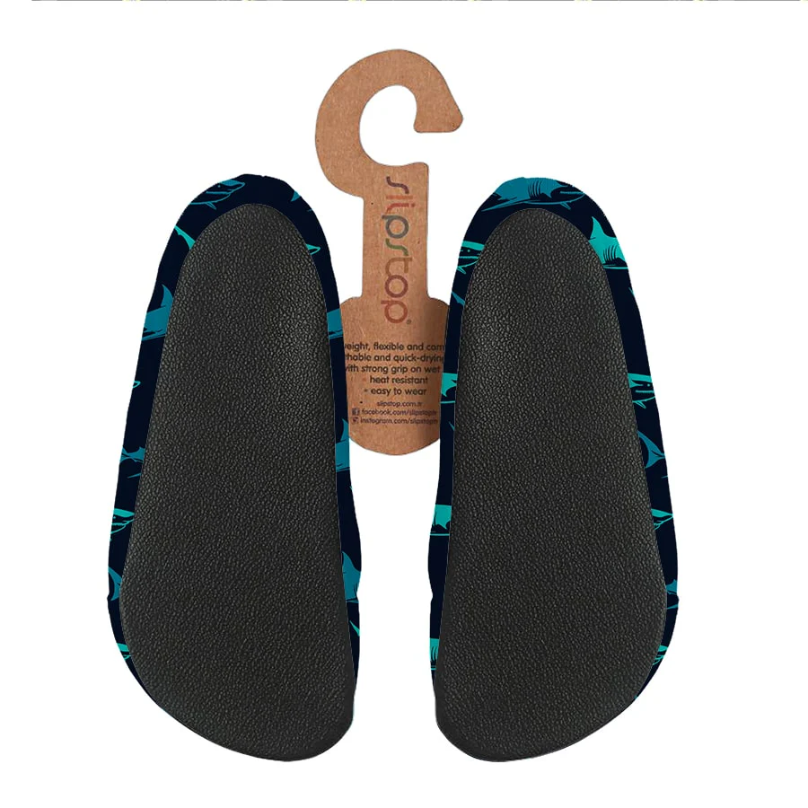 Slipstop Big Blue - blauwe met haaien - Afbeelding 3