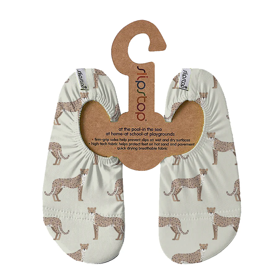 Slipstop Cheeto- Beige met cheetah's - Afbeelding 2
