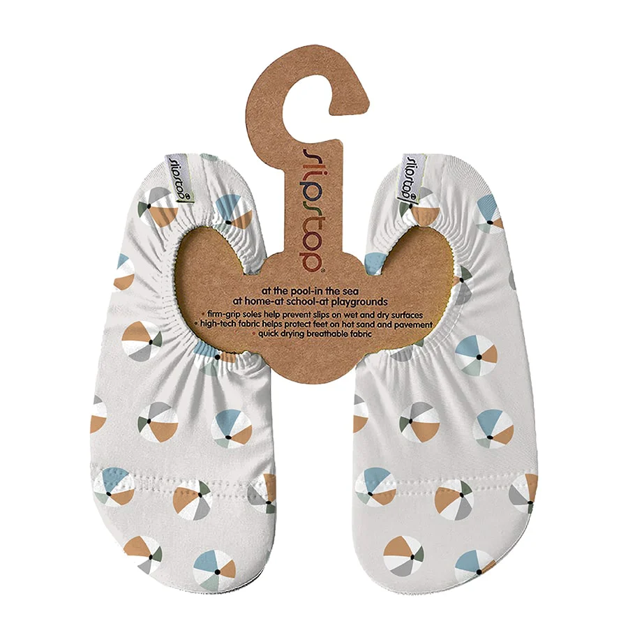 Slipstop Beachbal naturel - Licht grijs met ballen - Afbeelding 2