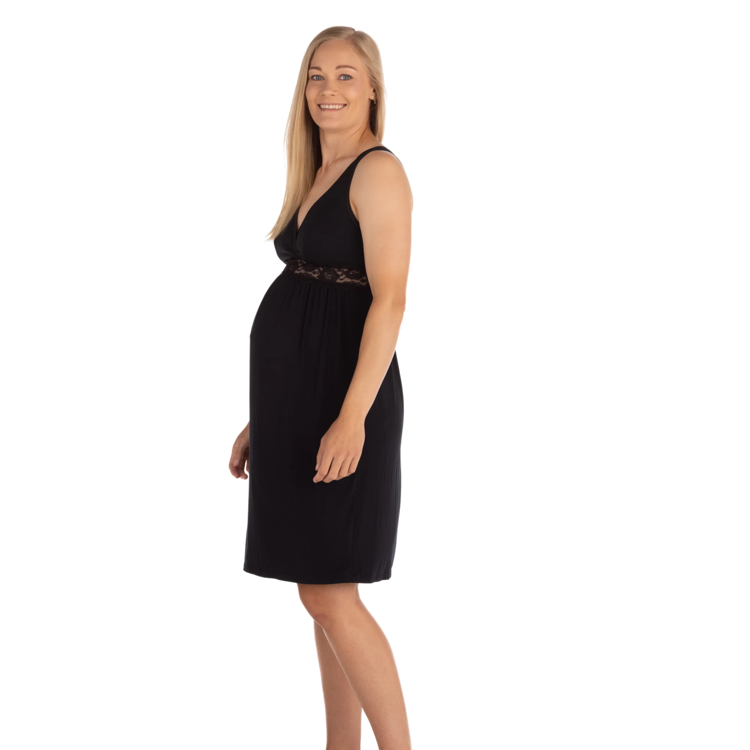 Carriwell Maternity & Nursing Nightie nachtjapon - Afbeelding 5