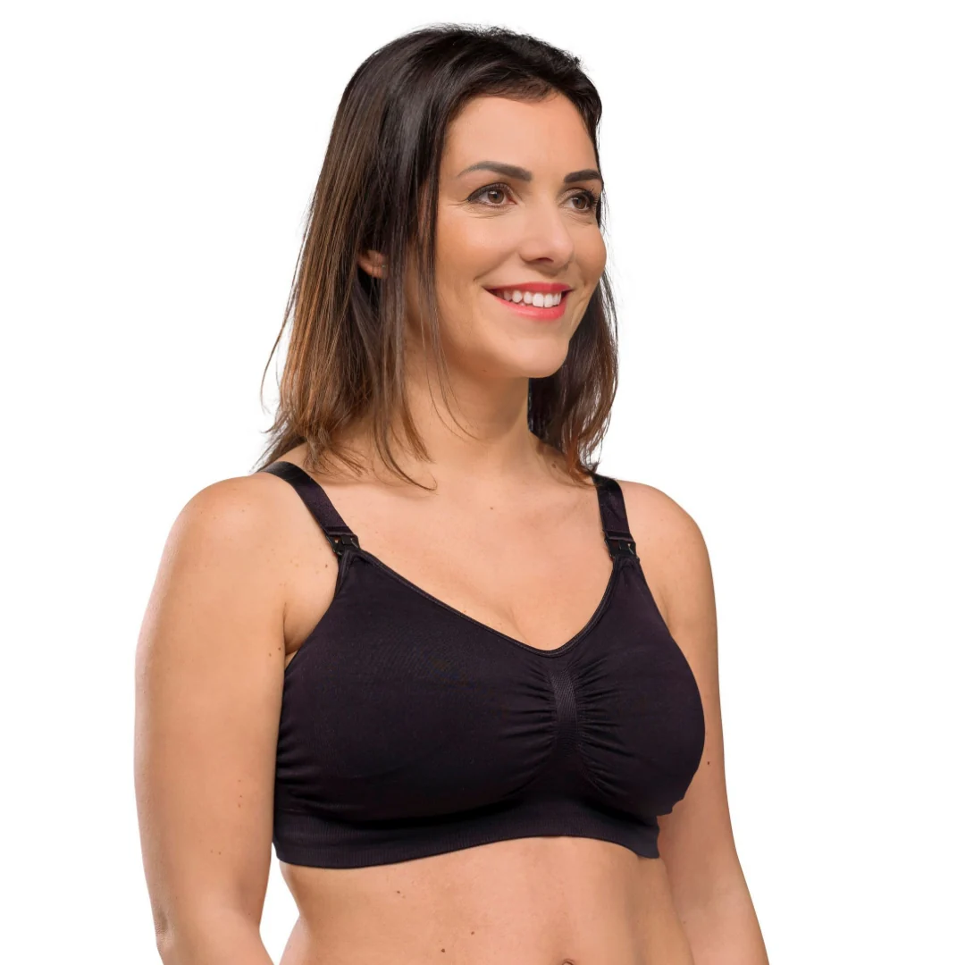 Carriwell Padded Maternity & Nursing Bra gevoerde zwangerschaps- en voedingsbeha - Afbeelding 2