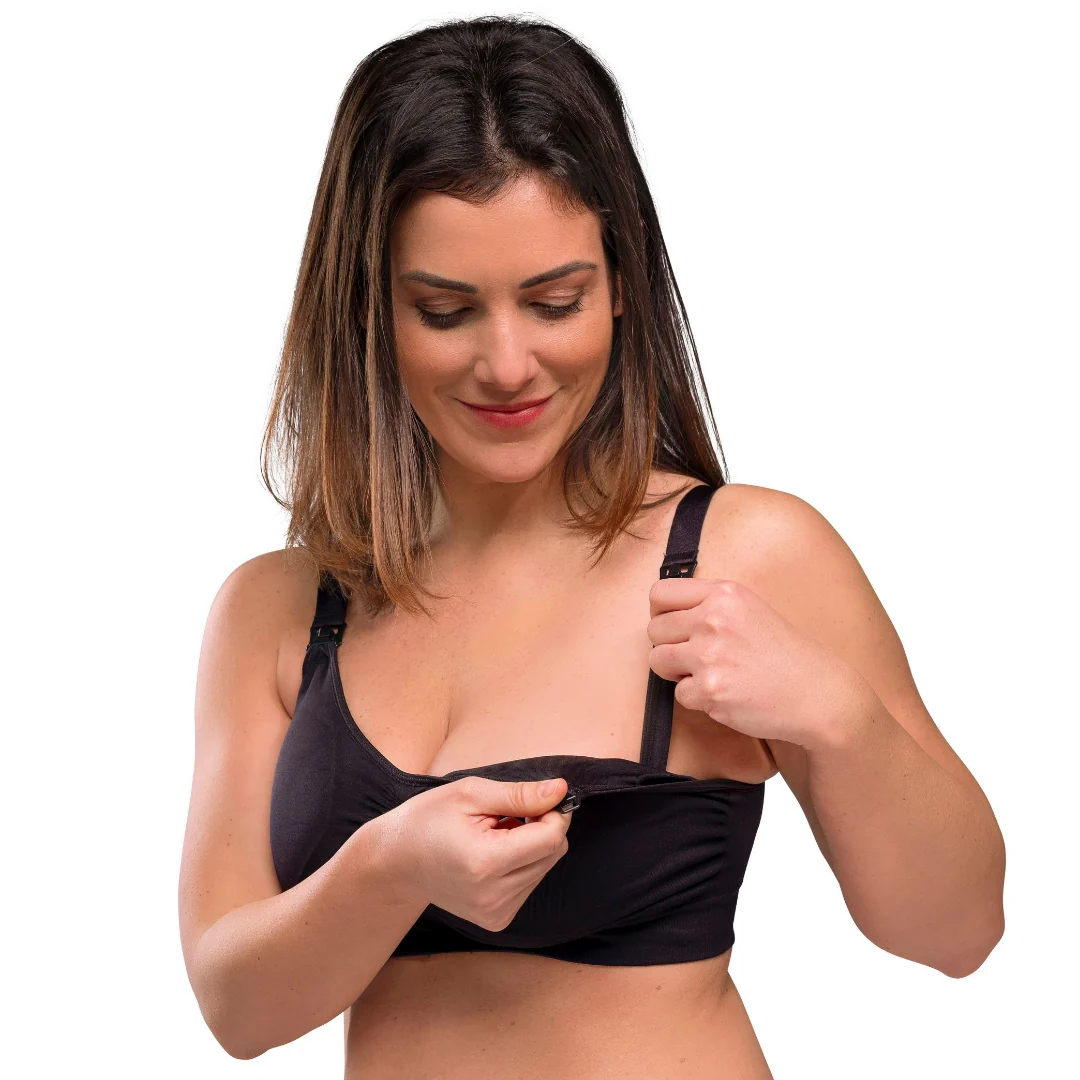 Carriwell Padded Maternity & Nursing Bra gevoerde zwangerschaps- en voedingsbeha - Afbeelding 7