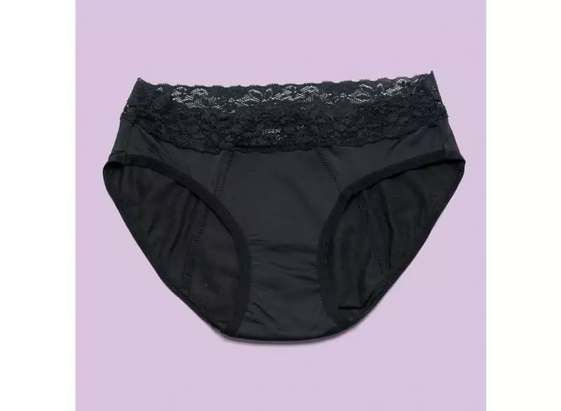 Cheeky Wipes Menstruatieondergoed Feeling Pretty zwart - Afbeelding 2