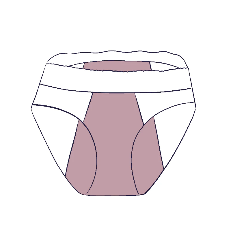 Cheeky Wipes Menstruatieondergoed Feeling Pretty zwart - Afbeelding 5