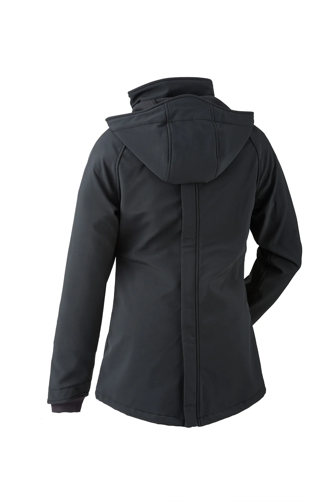Mamalila Zwangerschaps- en draagjas voor vrouwen Allrounder Softshell - Black - Afbeelding 3