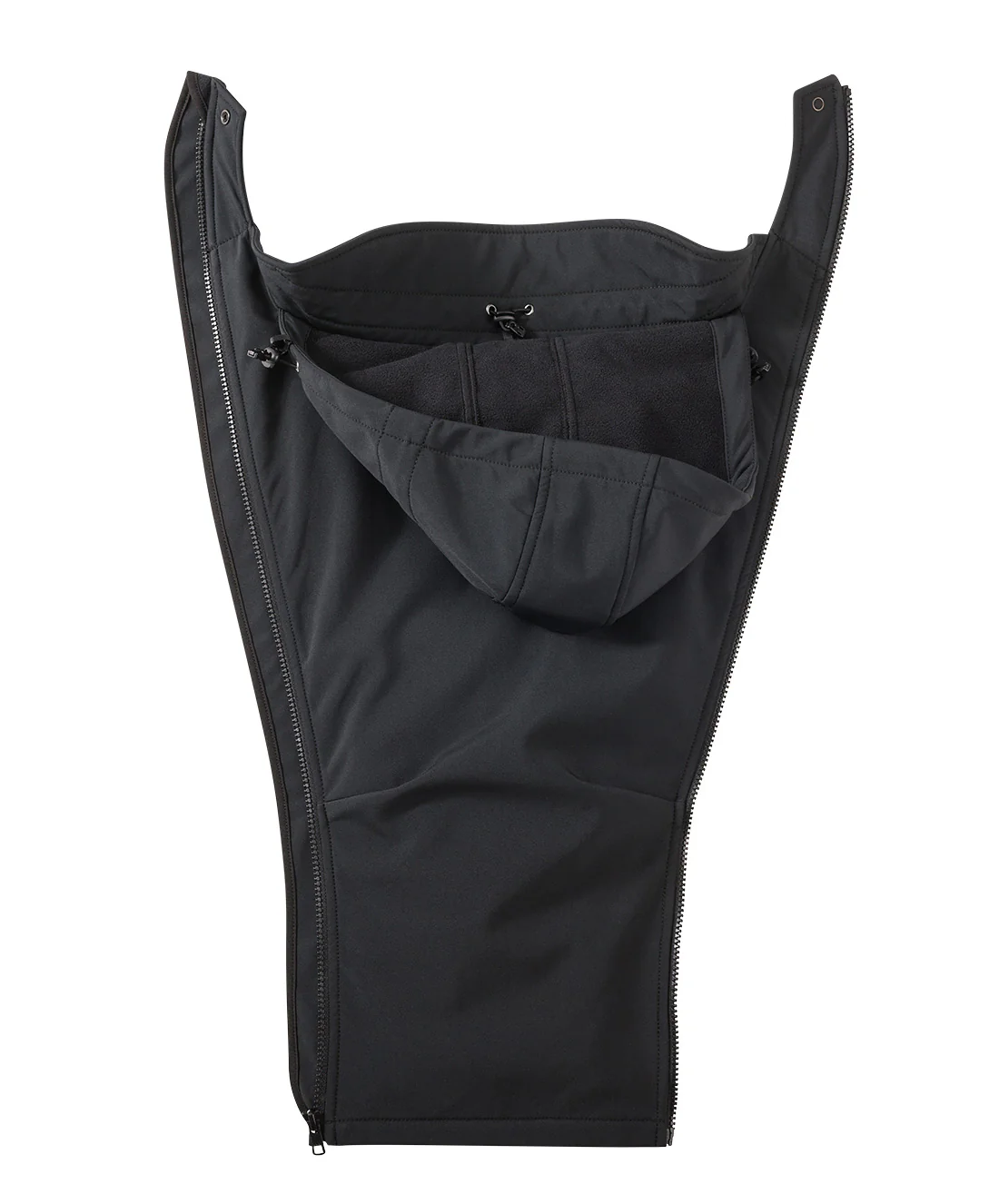 Mamalila Zwangerschaps- en draagjas voor vrouwen Allrounder Softshell - Black - Afbeelding 5