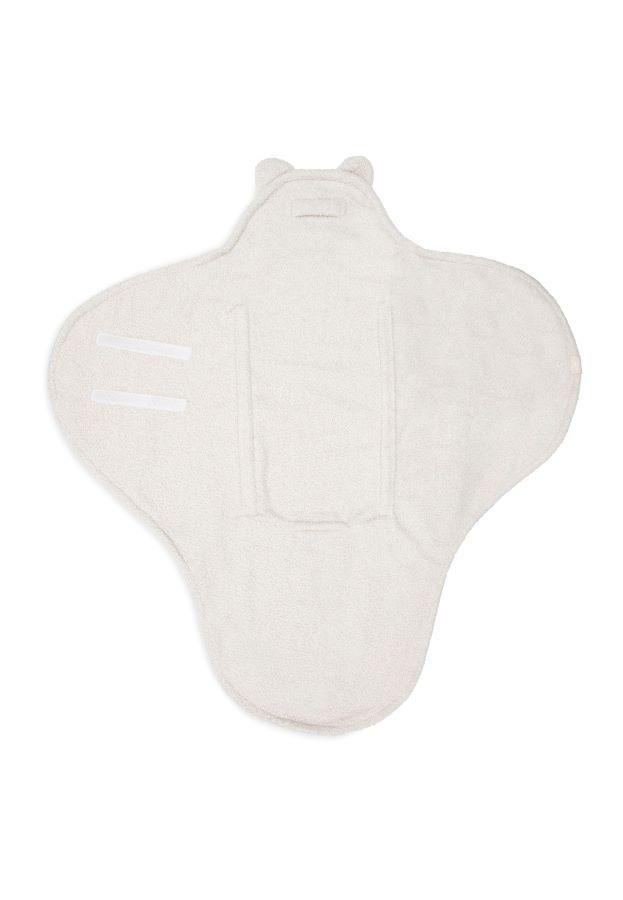 Jollein Wikkeldeken Bear Boucle – oatmeal - Afbeelding 4