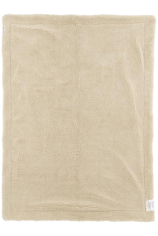 Meyco deken wafel teddy – sand - Afbeelding 4